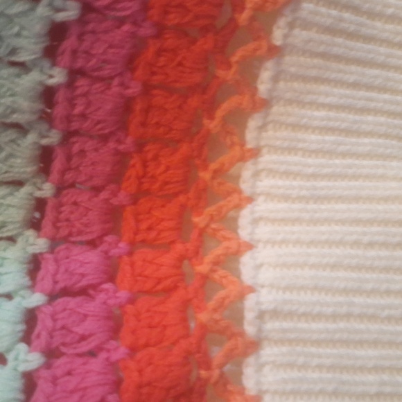 MARINE LAYER Colorful Striped Crochet Sleeveless Top - Picture 5 of 5